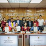 Periodistas en el Congreso del Estado