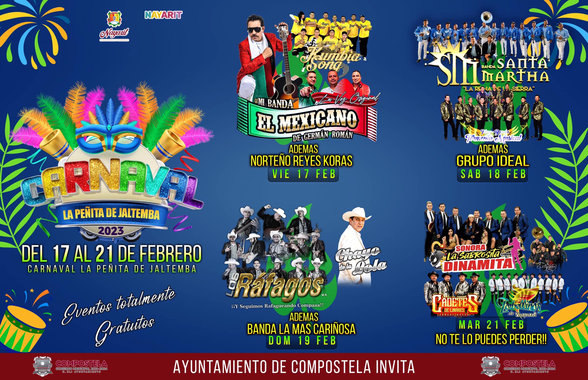 Diálogos y Comentarios Inicia el Carnaval de la Peñita Meridiano.mx