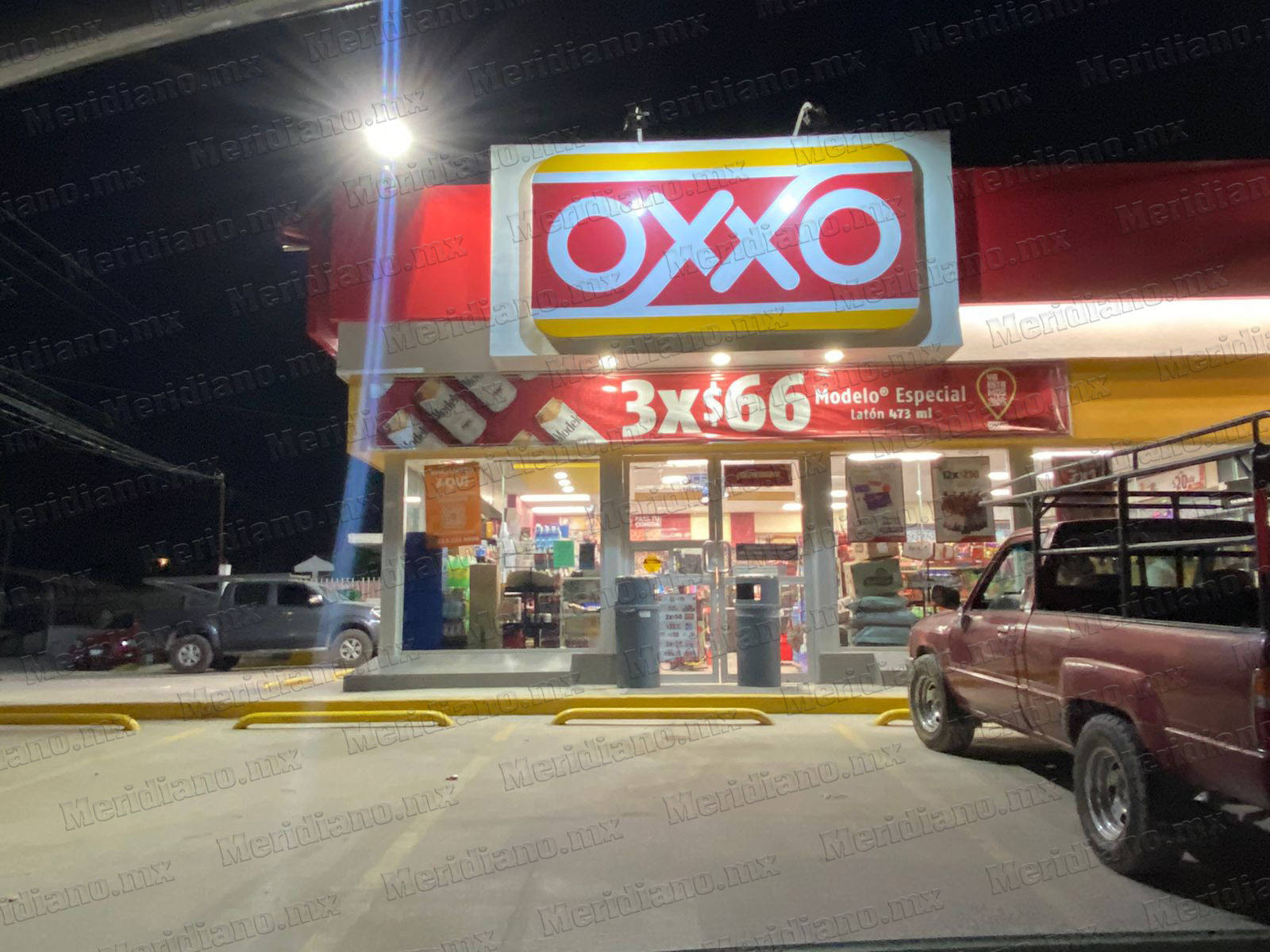 Robaron el Oxxo en la Villa de Guadalupe Meridiano.mx