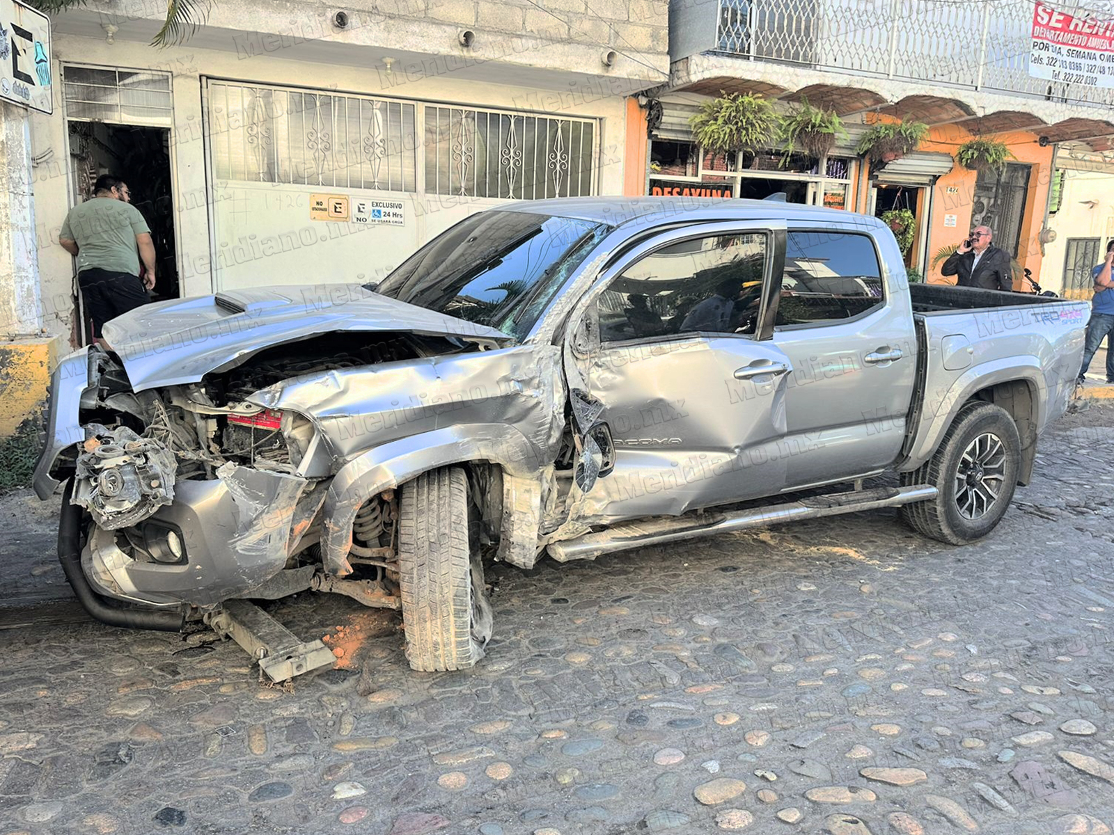 provoca brutal accidente en la 5 de diciembre Meridiano.mx