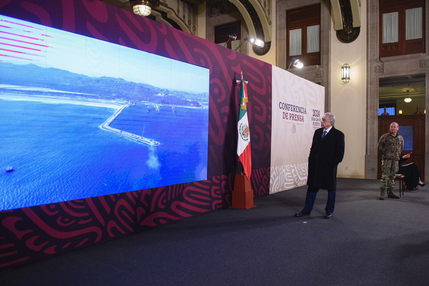 Destaca AMLO control de puertos a cargo de la Marina | Meridiano.mx
