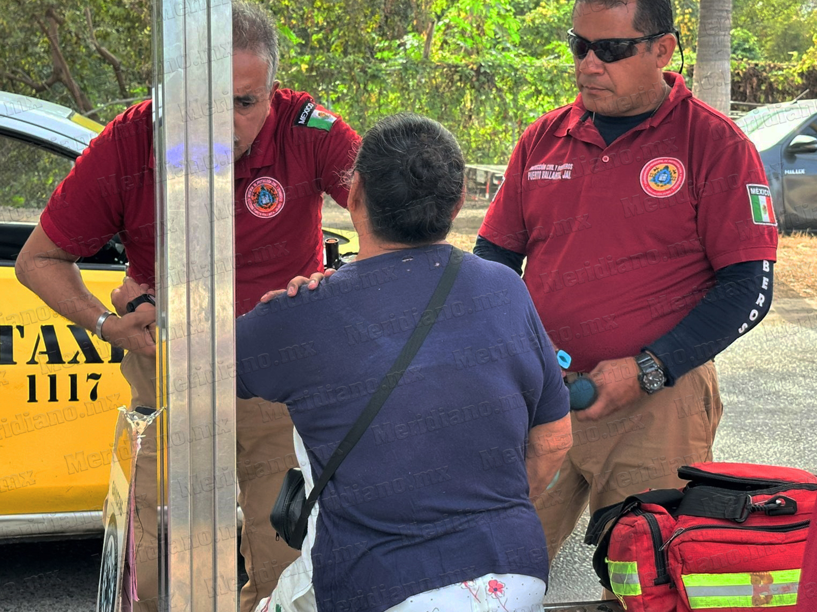 Camión M 185 tumbó a mujer en la Bobadilla | Meridiano.mx