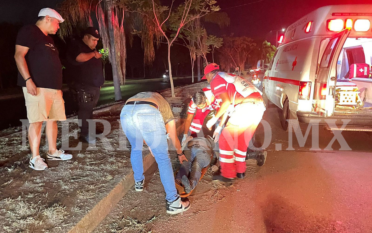 Joven motociclista se debate entre la vida y la muerte al sufrir ...