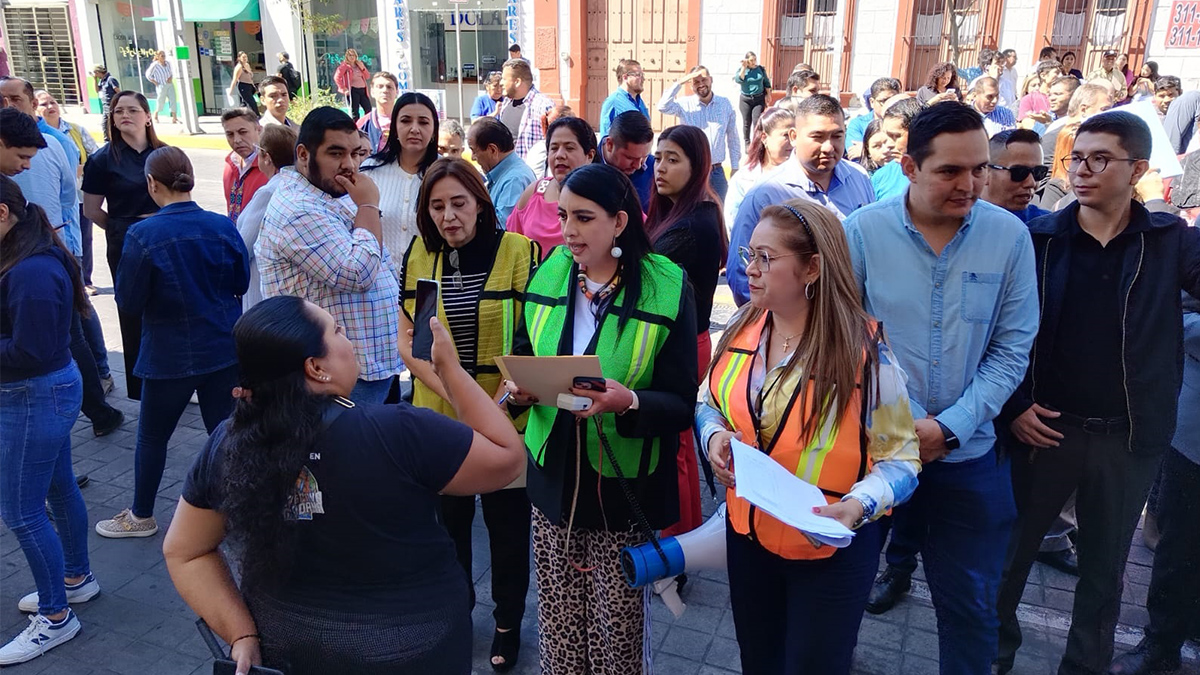 Exitoso simulacro de sismo en el Congreso del Estado | Meridiano.mx