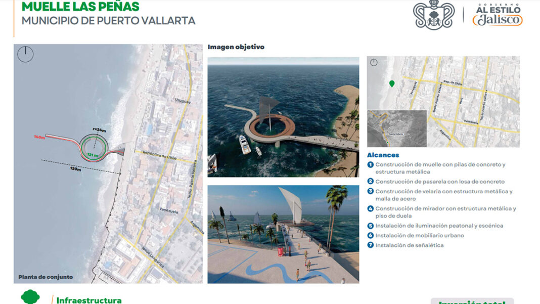 Anuncia Lemus construcción de nuevo Muelle Las Peñas | Meridiano.mx